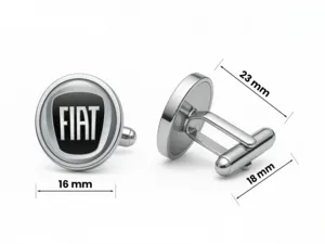Fiat Abarth Boutons de Manchette Cadeau Homme Premium Minimaliste